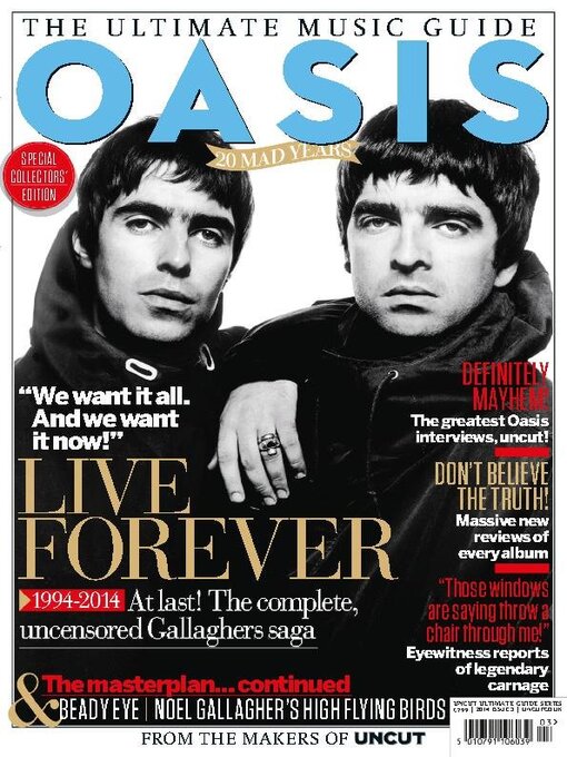 Title details for Oasis - The Ultimate Music Guide by Future Publishing Ltd - Available